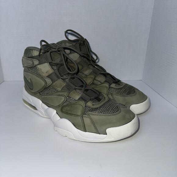 Nike Air Max Uptempo 2 “Urban Haze” Size 11 Green White 919831-300 AA29